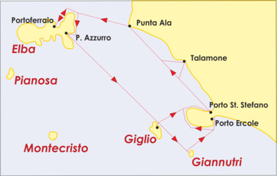 1 Woche - Italienisches Festland mit Giglio